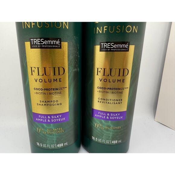 TRESemme Pro Infusion Fluid Volume Full and Silky Shampoo & Conditioner - Picture 3 of 5
